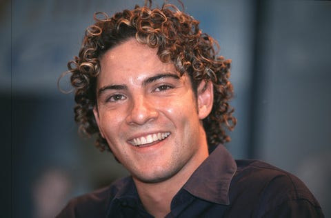 The three finalists David Bisbal. the three finalists david bisbal