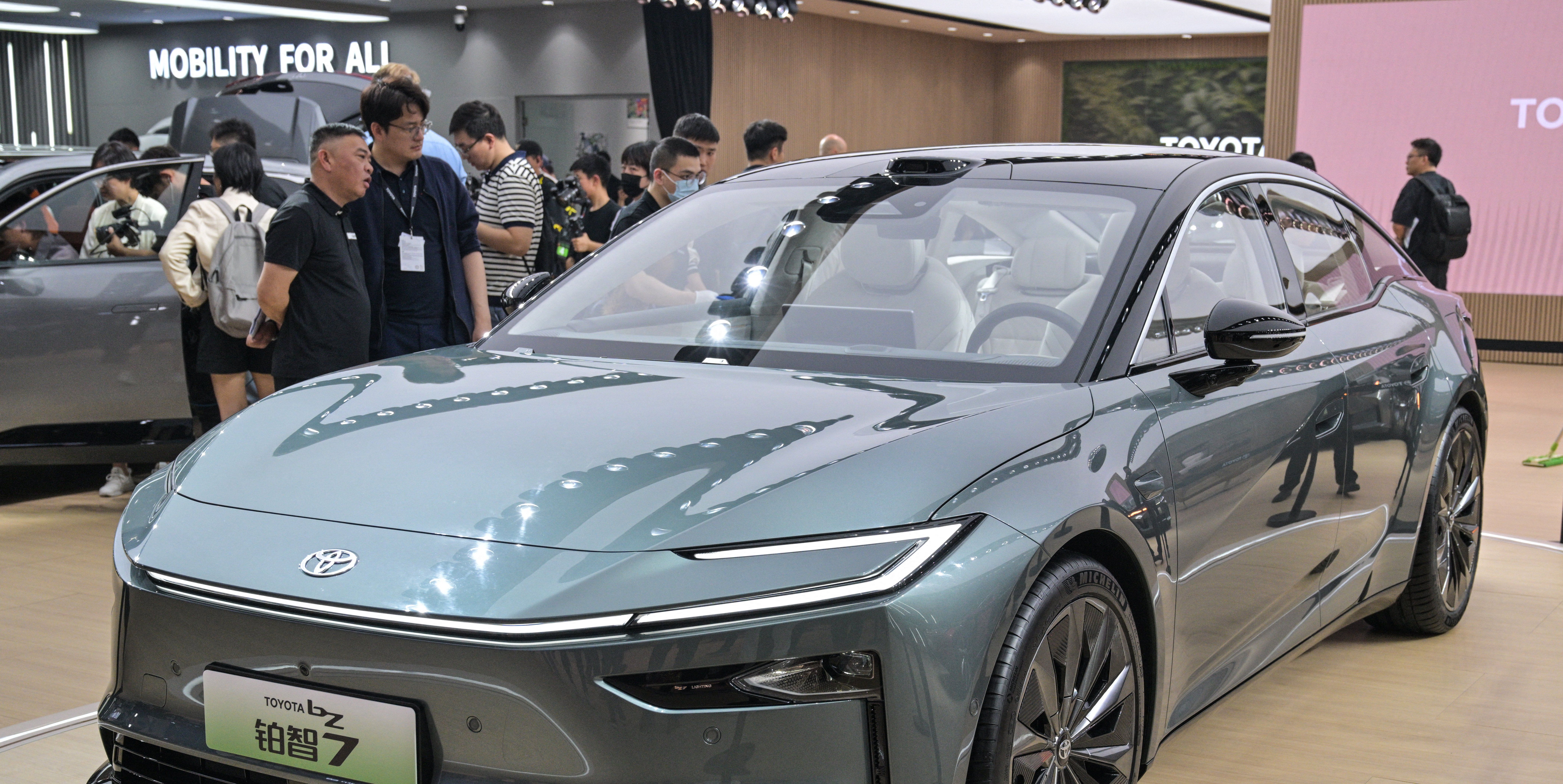 China Will Get Toyota's Flagship EV Sedan, but Will the US?