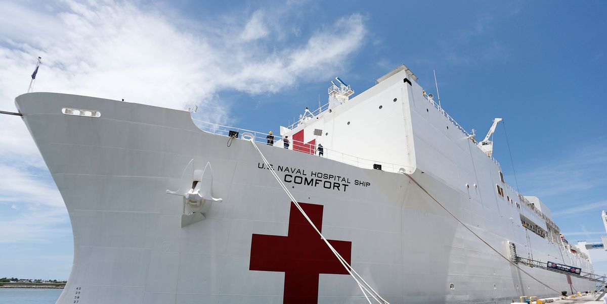 A Look Inside The Navy Hospital Ships Fighting Covid 19