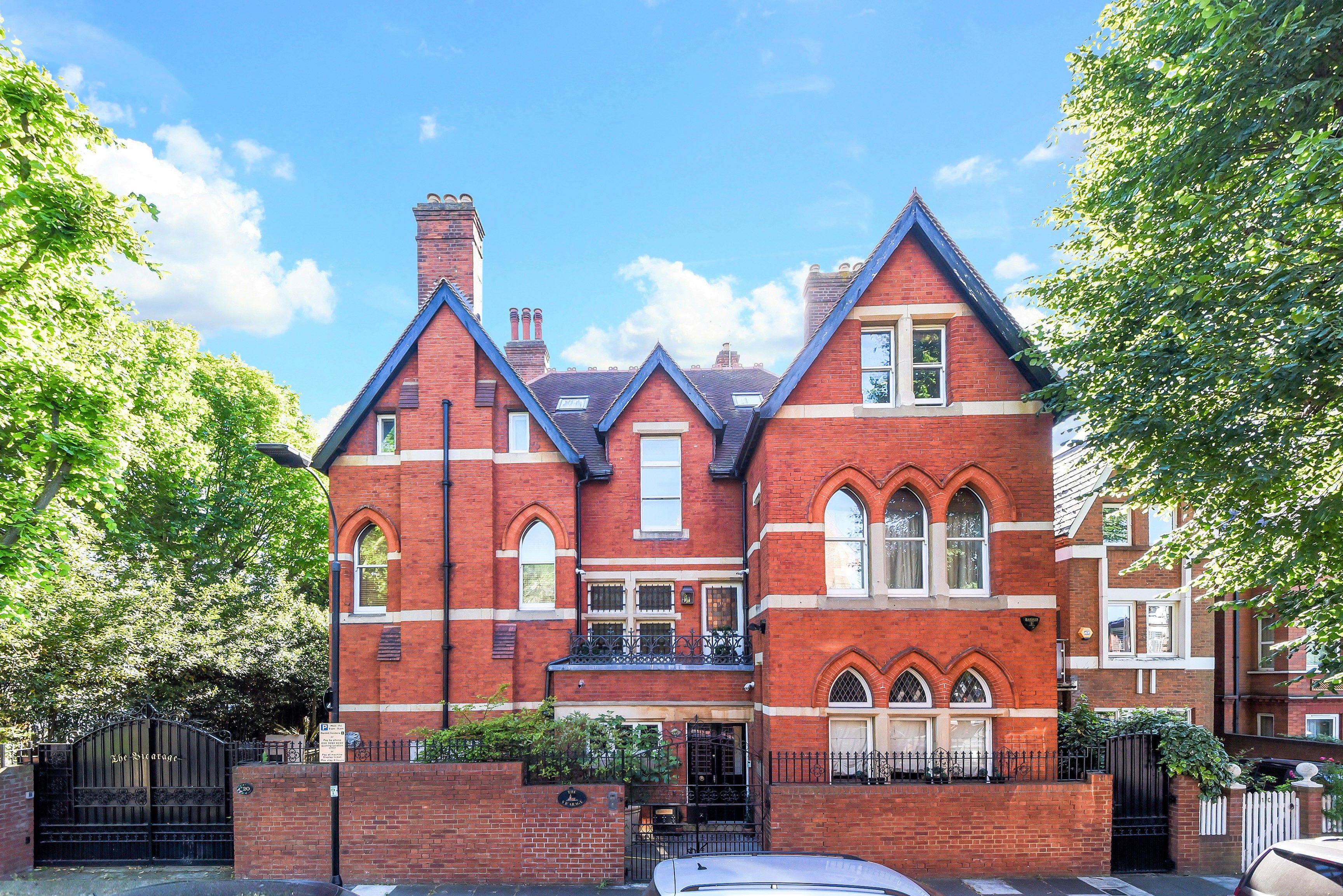 Former Vicarage With Gothic Inspired Exterior For Sale In Chiswick