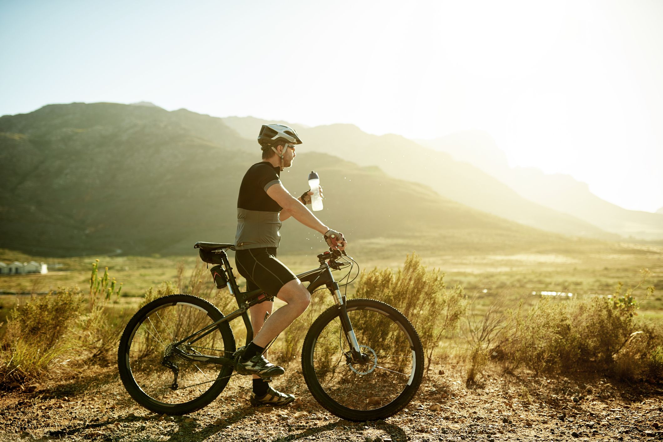 picture of riding a bike