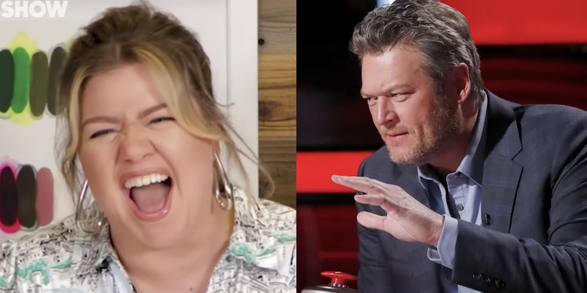'Voice' Fans Lose It After 'American Idol' Star Kelly Clarkson Calls Out Blake Shelton on Instagram