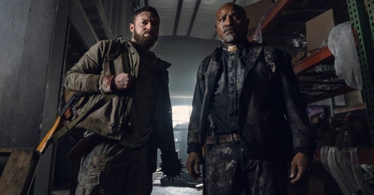 The Walking Dead', capítulo 10x19: Aaron y Gabriel, de copas