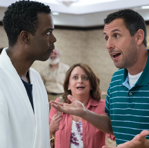 Chris Rock and Adam Sandler in 'The Week Of'