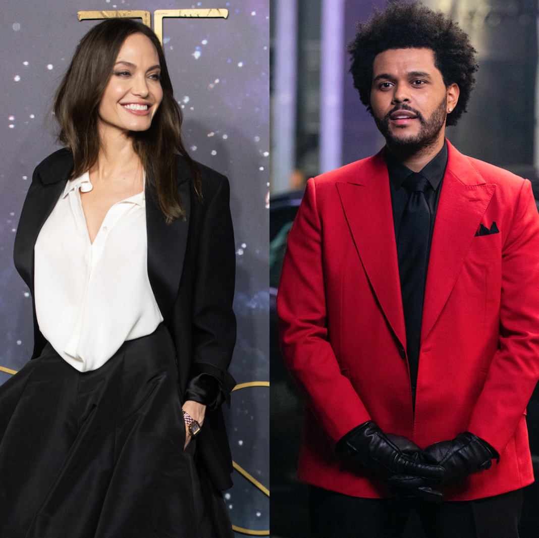 1068px x 1066px - The Weeknd fans convinced his new song is about Angelina Jolie