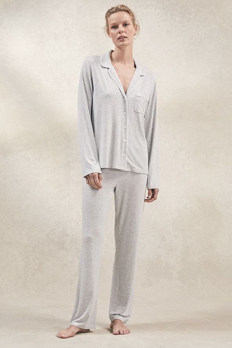 womens grey pyjamas