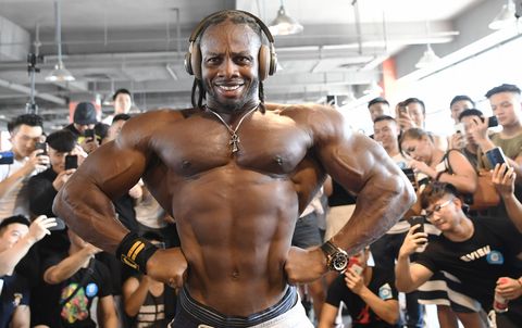 Ulisses shared fitness tips with fans in Chengdu,Sichuan, China on 20 August 2018