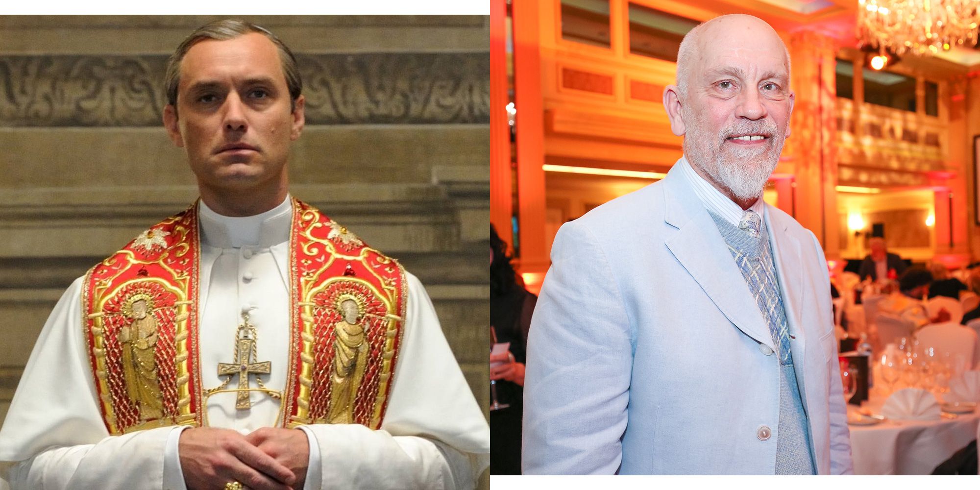 The Young Pope Season 2 Jude Law And John Malkovich Will Star In The New Pope