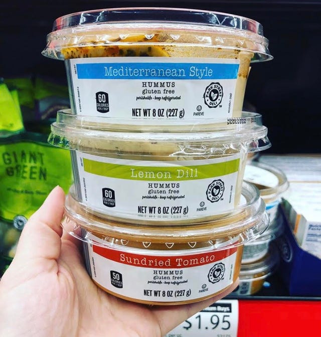 Aldi Is Selling An Assortment Of Hummus From Park Street Deli