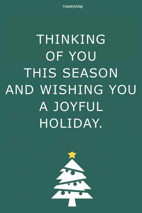 Thinking of You Merry Christmas Wishes