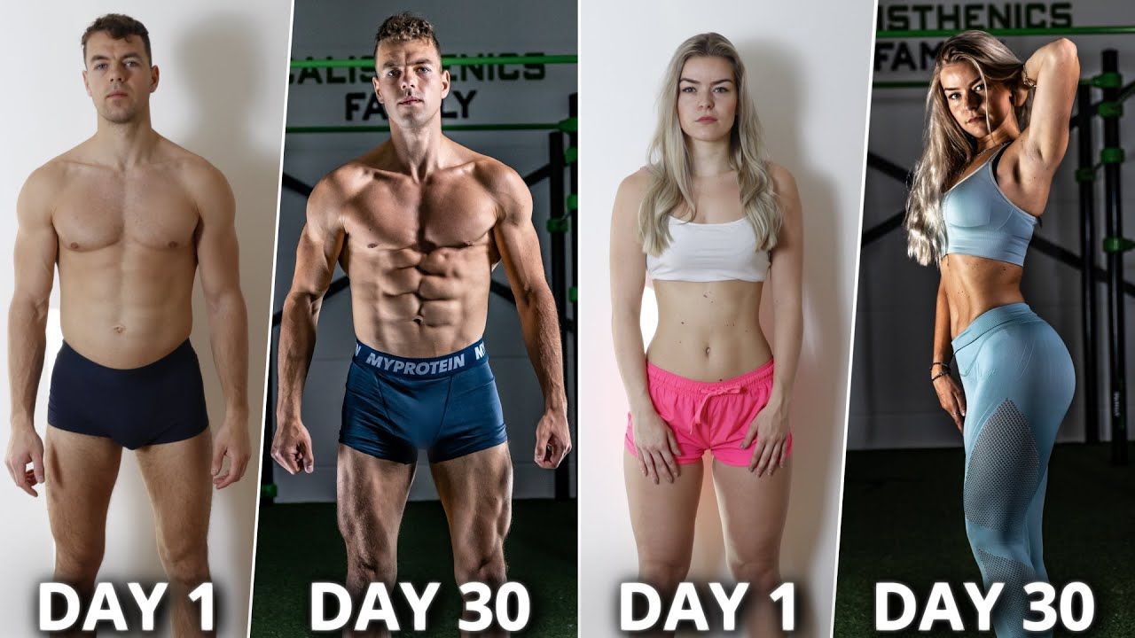 30日間 器具なし 自重トレーニング を毎日続けて起きた筋肉の変化と効果