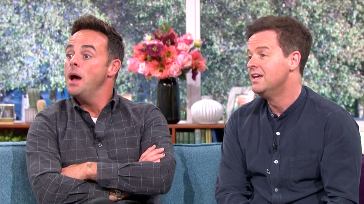 Ant and Dec on why they weren't social distancing on This Morning