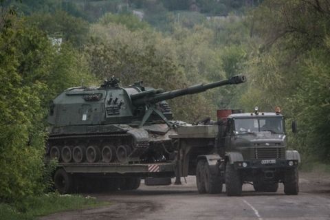 howitzer msta ukraine bakhmut