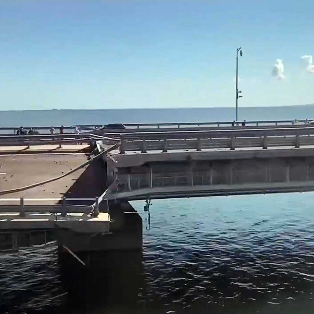 Robot Kamikaze Boats Blew Up Russia's Bridge to Crimea. Again.