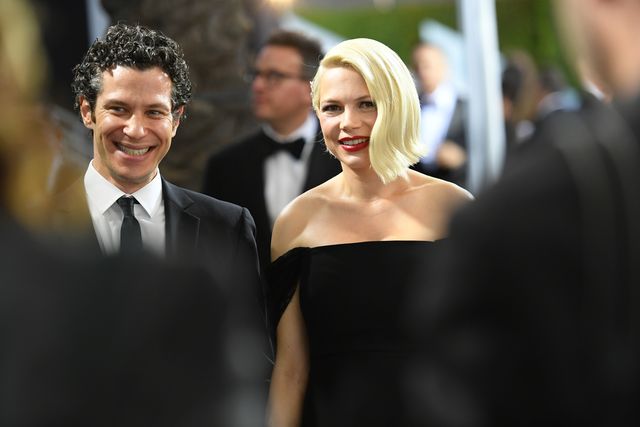 los angeles, california   january 19 thomas kail and michelle williams attend the 26th annual screen actors guild awards at the shrine auditorium on january 19, 2020 in los angeles, california 721384 photo by mike coppolagetty images for turner