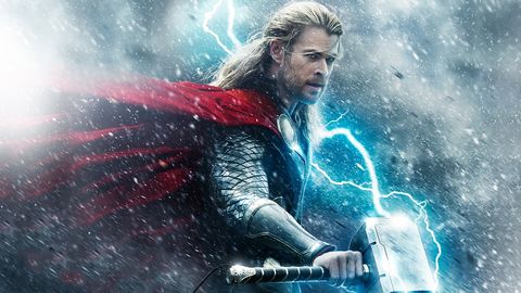 Water, Fictional character, Cg artwork, Illustration, Thor, Photography, Superhero, Space, Graphic design, Digital compositing, 