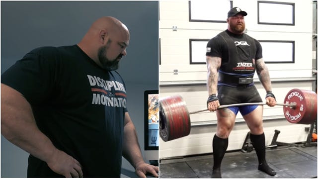 Hafthor Bjornsson Told Brian Shaw He D Try 1 146 Pound Deadlift