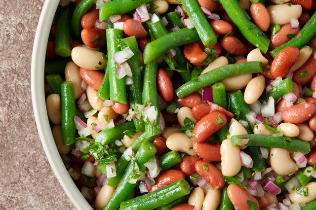 three bean salad