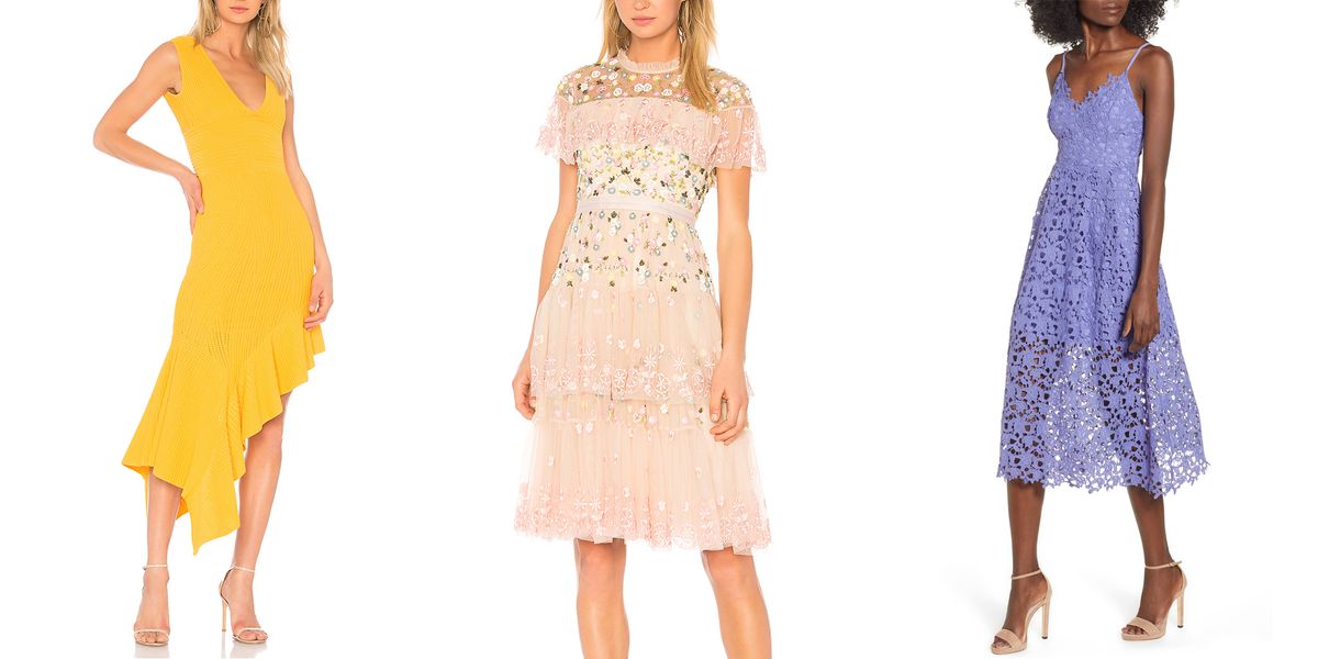 22 Chic Spring  Wedding  Guest  Dresses  What to Wear to a 