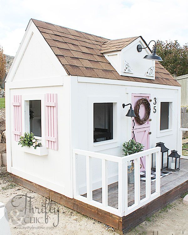 life size outdoor dollhouse