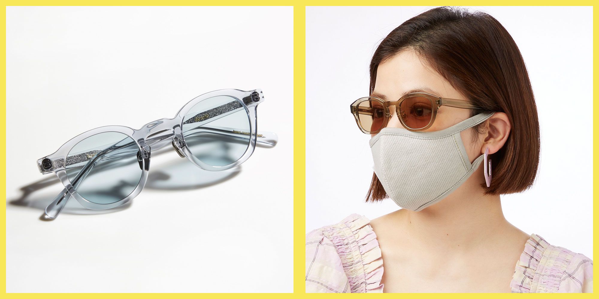 マスクに合うサングラス選びのポイントとは？ 2021年春夏・最新のおしゃれサングラスをマスクとコーディネート