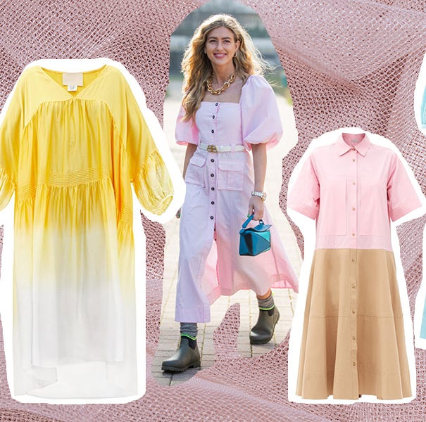 ピンク 花柄 ビッグカラー 春ファッションを謳歌するゆるふわワンピース ハーパーズ バザー Harper S Bazaar 公式 ピンク 花柄 ビッグカラー 春ファッションを謳歌するゆるふわワンピース ハーパーズ バザー Harper S Bazaar 公式