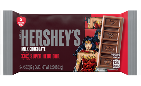 wonder woman chocolate bar