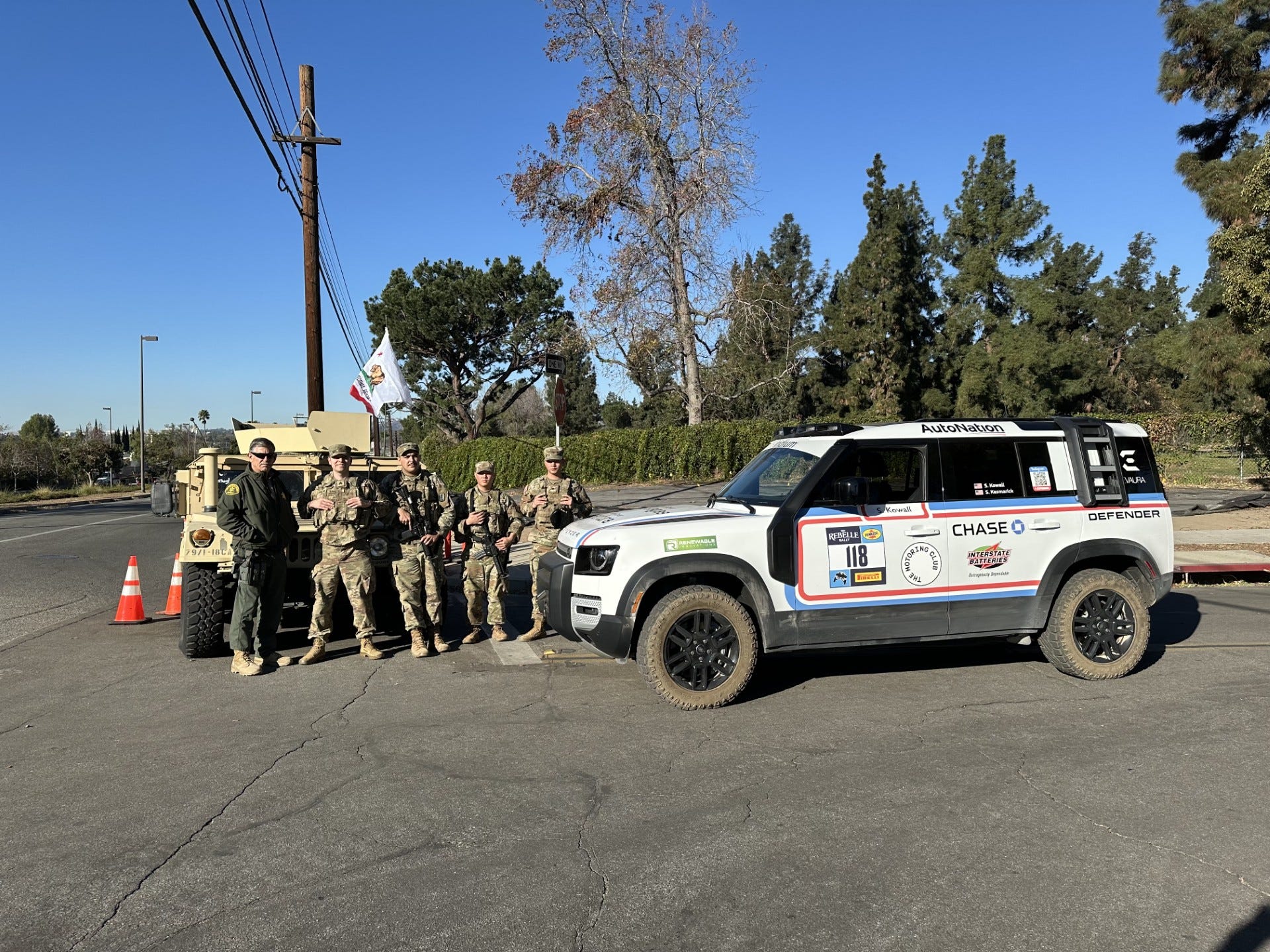 Los Angeles First Responders Use Rally Defender in Wildfire Relief Duties