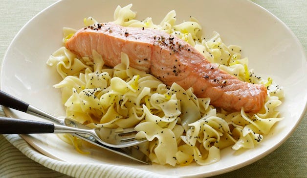 Quick Salmon Recipe With Noodles | Prevention