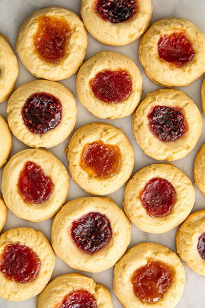 15 Easy Thumbprint Cookie Recipes - How to Make Best Christmas ...