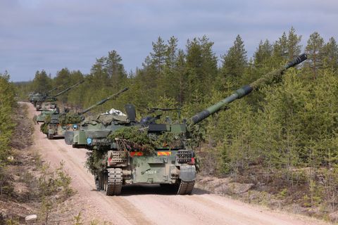 finland holds lightning strike 22 military exercise