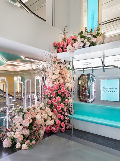 Tiffany Co X Flowerbx See Inside The Tiffany S Next Door Pop Up