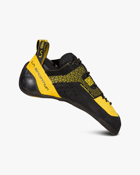 la sportiva katana lace show in black and yellow