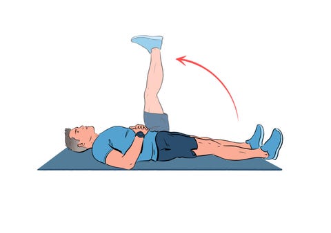 muskler, stretching, lossa upp snäva hamstrings