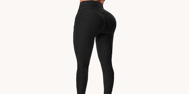a pair of butt lifting leggings from amazon