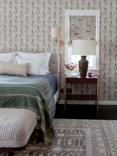 Tastefully Wallpapered Bedrooms