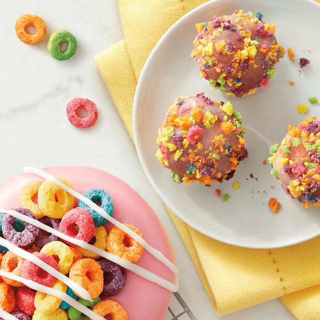 You Can Get the New Froot Loops Donut and Donut Holes at Tim Hortons