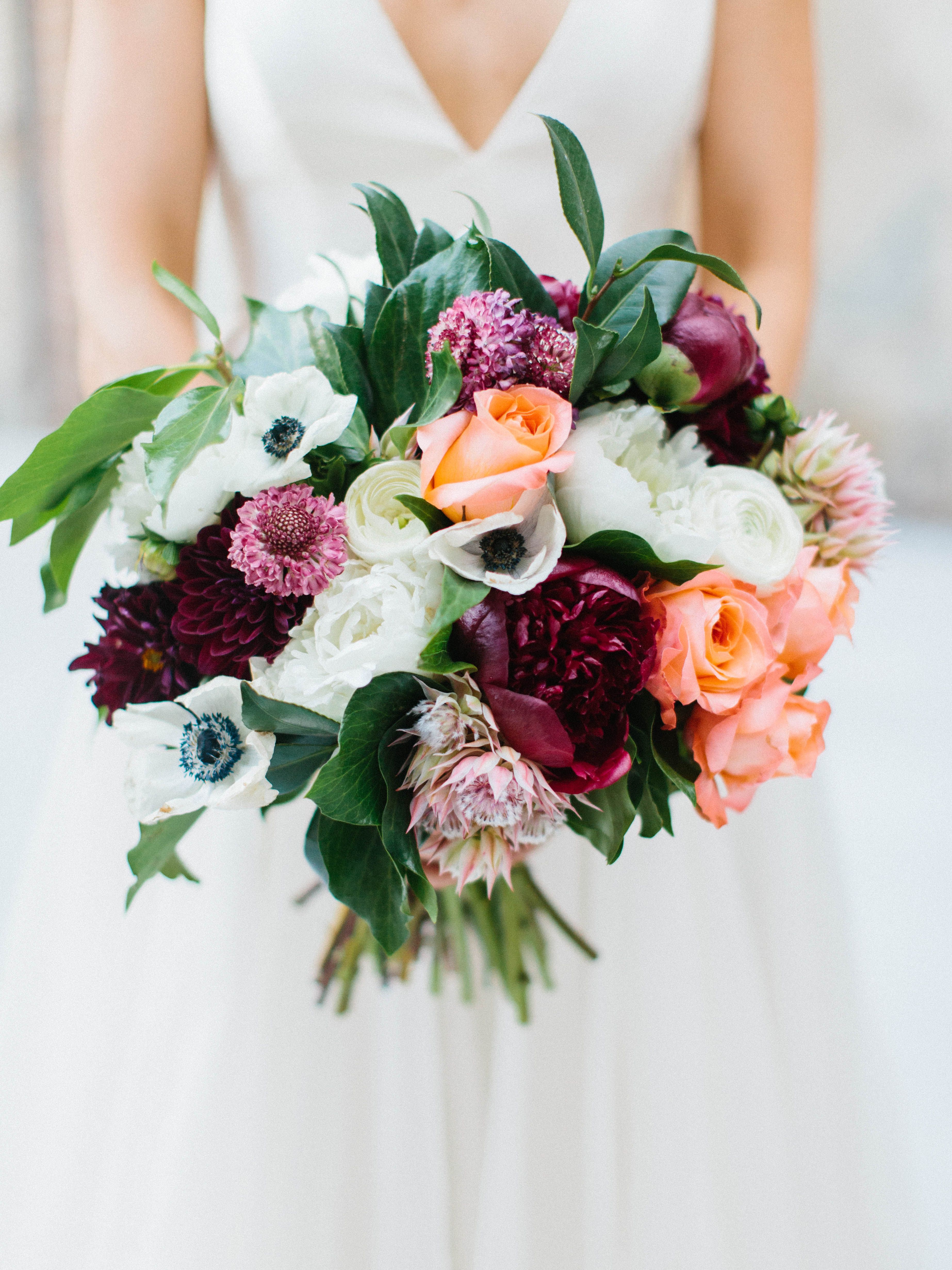 bridesmaid flower bouquets