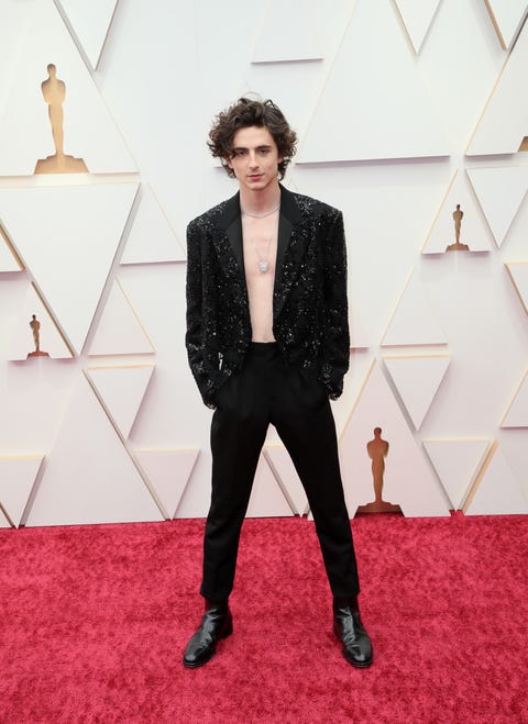 Will Smith & Timothee Chalamet 2022 Oscars Red Carpet Looks in Photos