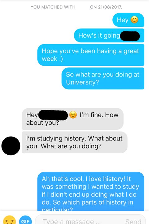 I coached my best guy mate on how to talk to girls on Tinder