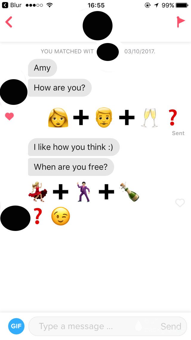 smiley tinder