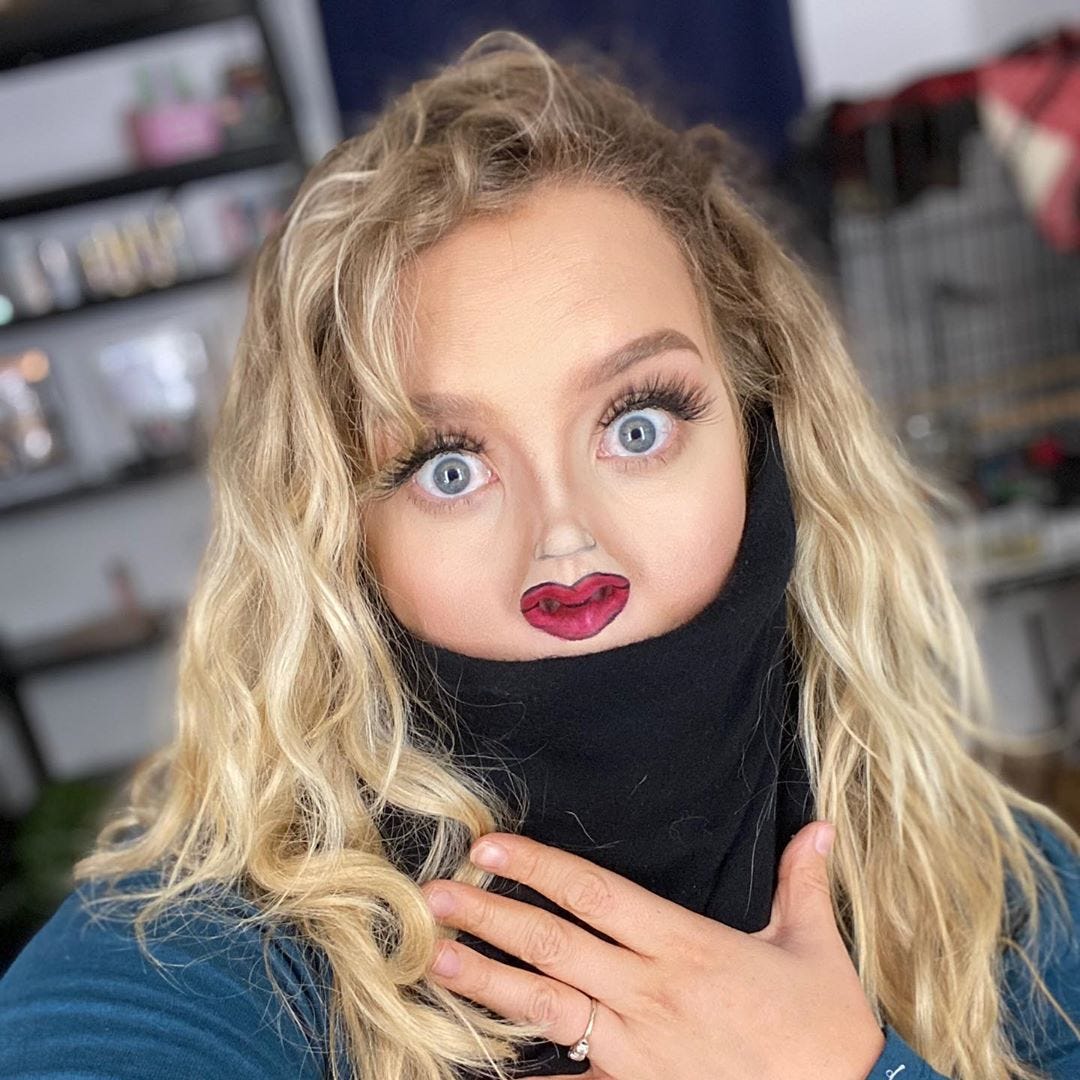 Tiny face challenge: el reto de maquillaje que se ha hecho viral