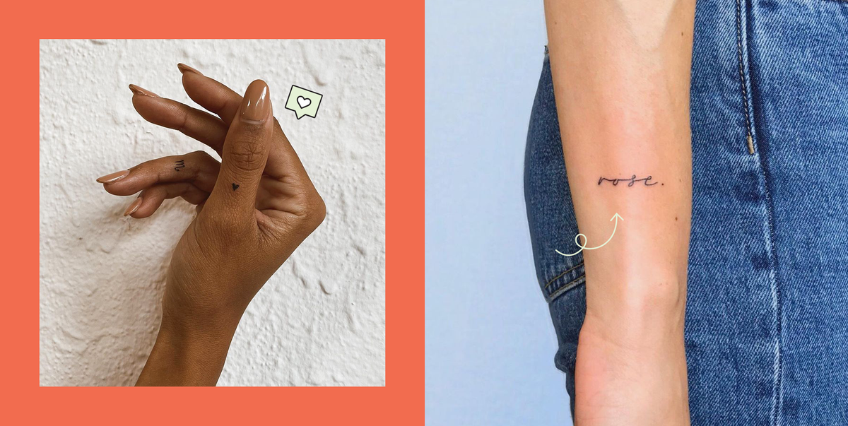 35 Small Tattoo Ideas And Designs For 21 Best Tiny Tattoos