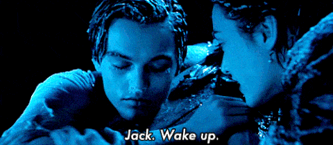 Image result for Jack's Death - Titanic gif