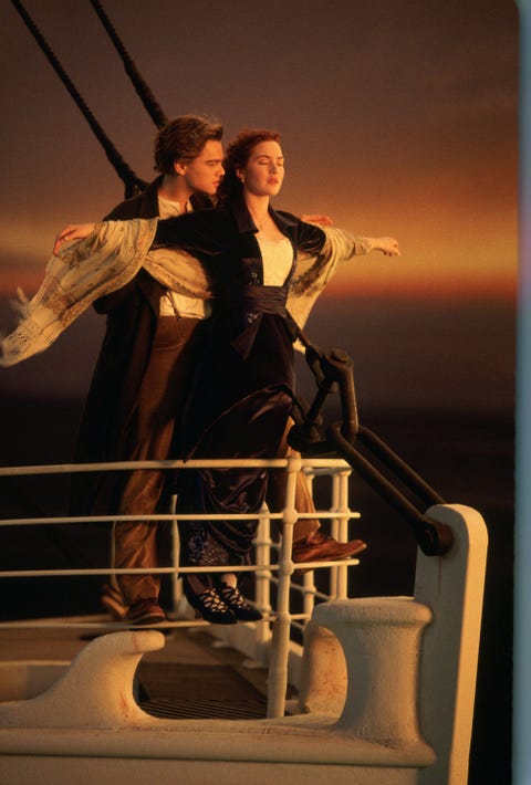 titanic jack rose scene ship