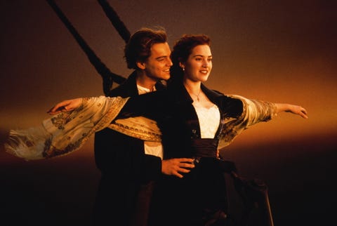 titanic jack rose leonardo dicaprio kate winslet