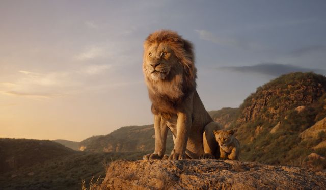 the lion king   featuring the voices of james earl jones as mufasa, and jd mccrary as young simba, disney’s “the lion king” is directed by jon favreau in theaters july 29, 2019© 2019 disney enterprises, inc all rights reserved