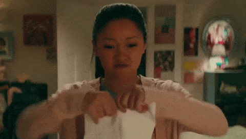 Image result for to all the boys i've loved before gif