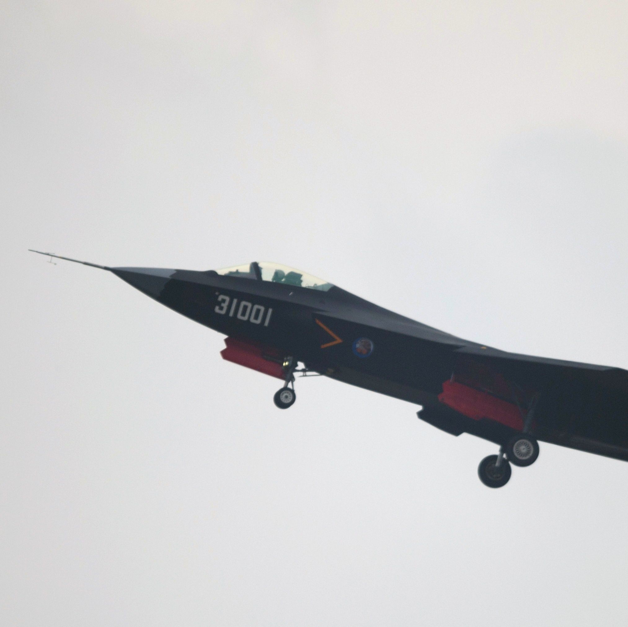 China's Stealthy New Fighter Just Made an Appearance in the Wild