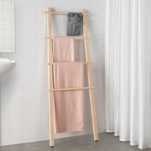 toallero de abedul de ikea